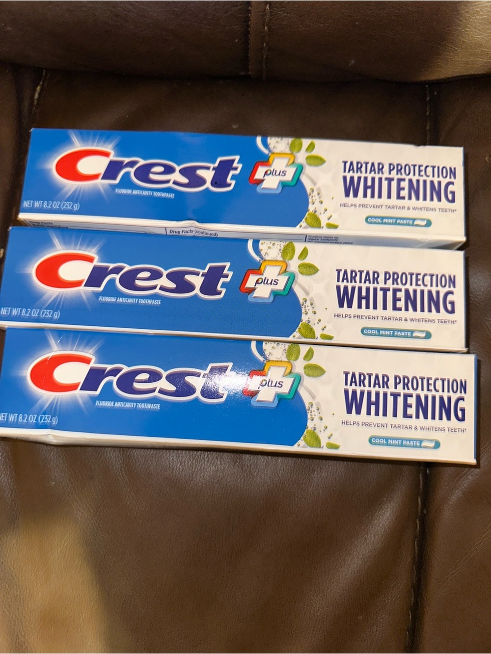 3 Crest Tartar Protection Whitening Toothpaste - Cool Mint